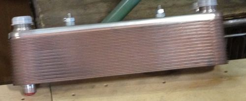 Brazed plate heat exchanger 1 ton wp22-30 wtt for sale