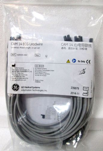 GE CAM 14 ECG Leadwire Universal REF 420101-002