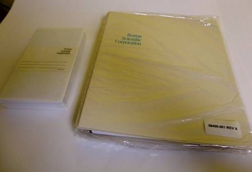 Boston Scientific Clearview Ultra User Manual Guide w/VHS Video NEW Unopened