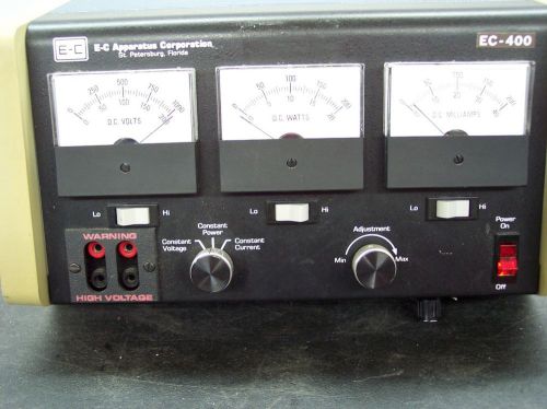 E-c apparatus ec-400 electrophoresis power supply made st. petersburg fl usa for sale