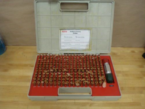 Class zz m2 plus pin gage set, 250 pc, 0.251&#034; to 0.500&#034; | (59b) for sale