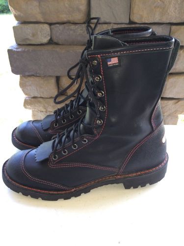 Men&#039;s Black Firetech Lacrosse Boots Size 11 W