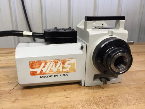 HAAS HA5C INDEXER 4TH AXIS ROTARY TABLE 5C FADAL MAZAK CNC MILL *video*