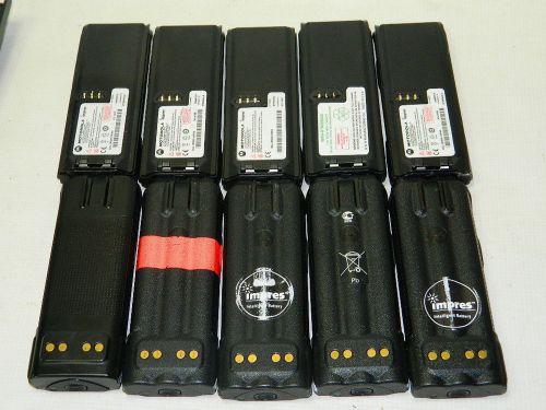 10x used Motorola XTS3000 XTS5000 batteries - All tested and holds charge