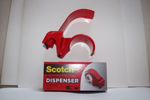 Scotch Shipping Packaging Tape Hand Dispenser DP300-RD up to two inch wide