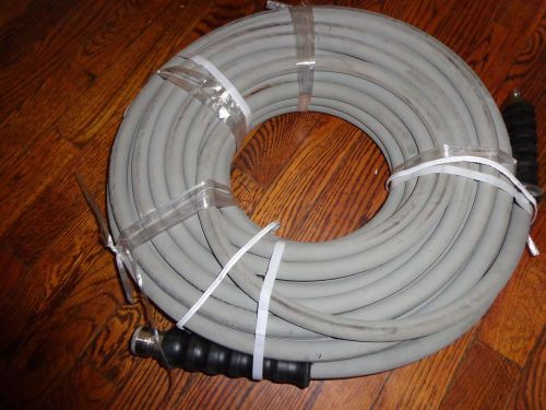 100&#039; 6000 psi 212f hot water pressure washer hose w/ quick connect fitting SUSZ2