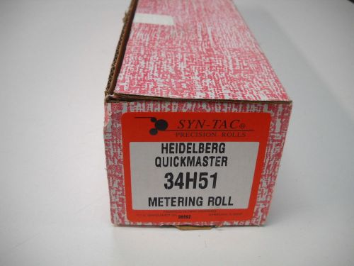 Heidelberg Quick Master Print Master Metering Roller 34H51