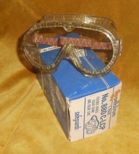 880C-LCP Sellstrom Safeguards Goggles Vintage