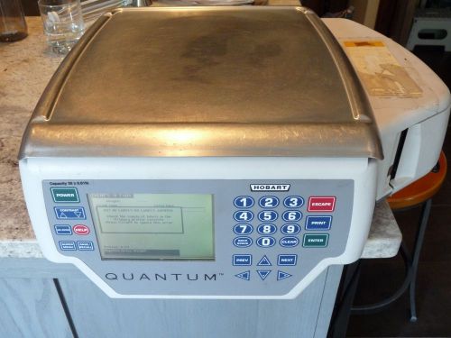 Hobart Quantum Digital Deli Grocery Scale &amp; Printer Commercial Meat Cheese Ohio