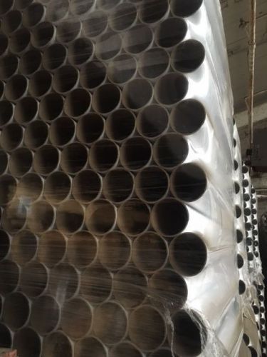 15,912 of 3&#034; x 24&#034; white cardboard shipping cylinder tubes w/plastic caps for sale