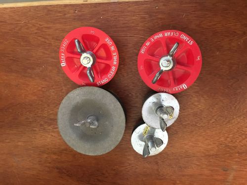 LOT OF 4P EXPANDING RUBBER PLUG for 2&#034; 3&#034; and 4&#034; CONDUIT