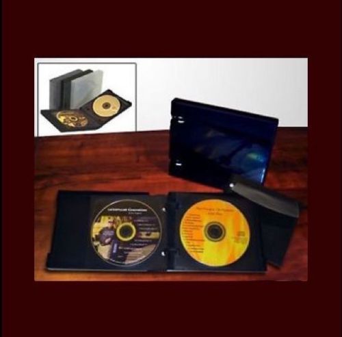 Unikeep cd/dvd 12 wallet black w/6 pgs limited edition for sale