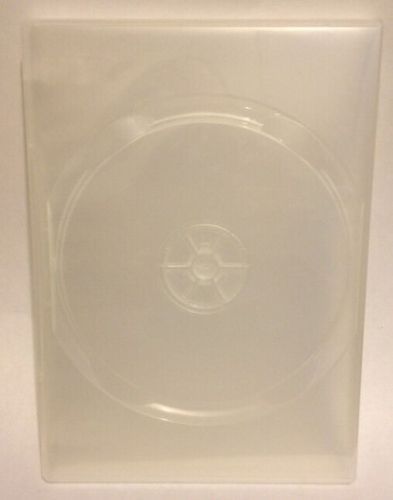 1 - DVD Case - 14mm Standard Clear Empty DVD/CD-Rom Movie Case - Free Shipping