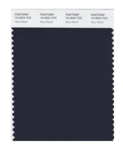 Pantone 19-3923 tcx smart color swatch card, navy blazer for sale