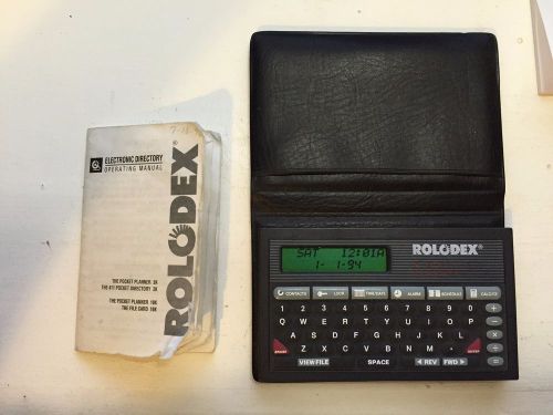 1993 ROLODEX 411 Pocket Directory Save 150 Names/Numbers (R411-3)