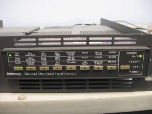 Tektronix TSG131A PAL Multiformat Analog video signal generator Opt. 2