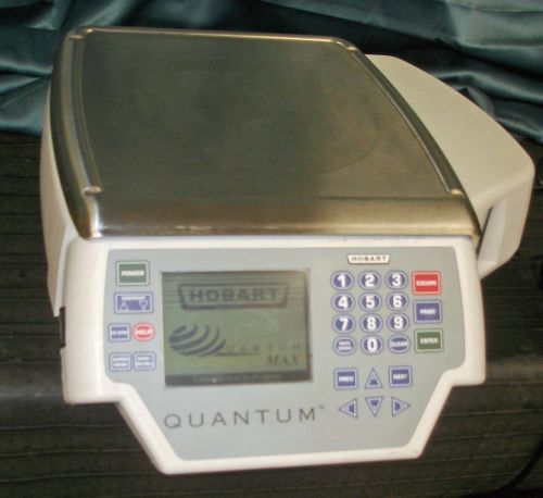 Hobart Quantum Digital Deli Grocery Scale &amp; Printer 29252-BJ