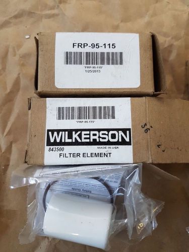Qty of 2 new wilkerson filter element frp-95-115 / frp95115 for sale