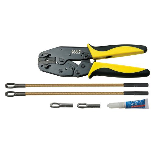 New klein tools 56115 fiberglass fish tape repair kit for sale