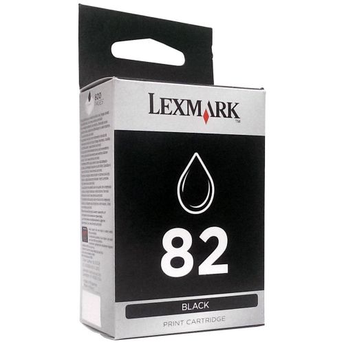 LEXMARK 82 18L0032 BLACK PRINTER CARTRIDGE YIELDS UP TO 600 PAGES NEW IN BOX