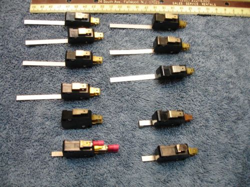 NOS MICRO SWITCH LOT CHERRY ELECTRICAL SWITCH ARCADE HOBBY INDUSTRIAL ALARM