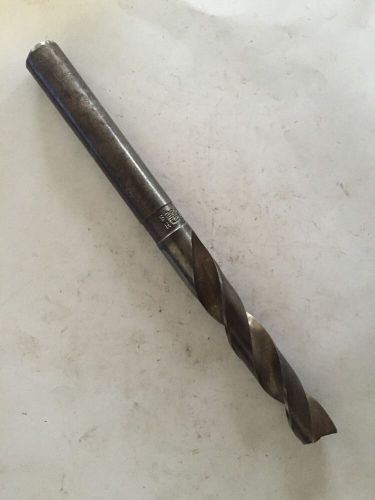 21/32&#034; Straight Shank Drill Machine Resharpened To Drill A Flat Bottom Hole