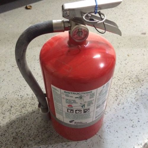 Kidde pro plus 11hm 466729 halotron 1 fire extinguisher 1-a:10--b:c (rr2) for sale