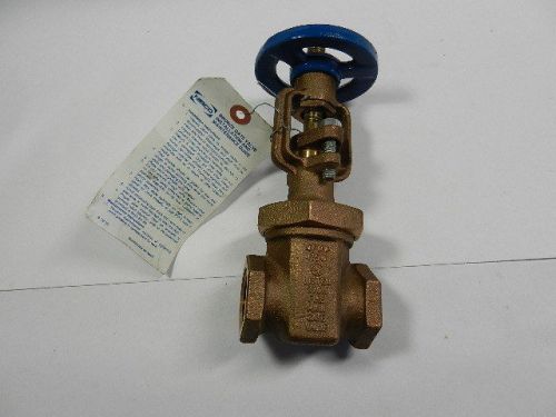 Nibco t-104-0 1&#034; gate valve new for sale