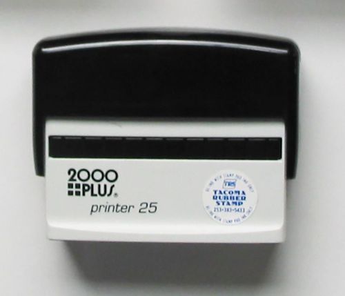 2000 Plus Printer 25 Self Inking Stamp