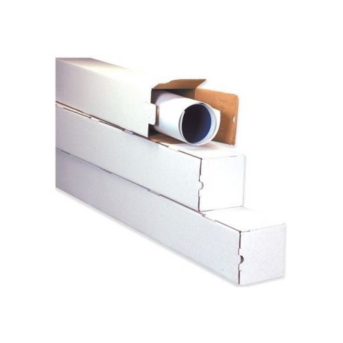 &#034;Square Mailing Tubes, 5&#034;&#034; x 5&#034;&#034; x 43&#034;&#034;, White, 25/Bundle&#034;