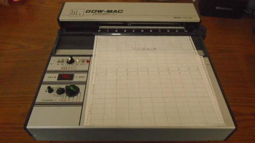 Gow-Mac Instrument Co. Model 70-150 Chart Recorder