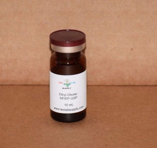 Tex Lab Supply Ethyl Oleate 10 mL NF-EP/USP