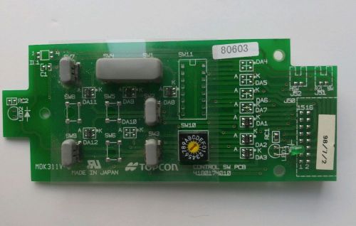Topcon CT- 60 Computerized Tonometer control switch