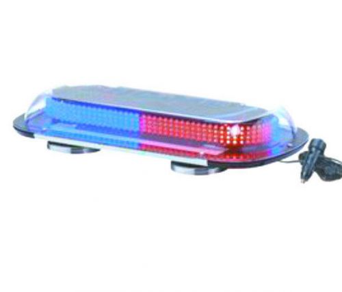 Sho-me led mini-bar 17&#034;- mag mount - bright - made in usa  red blue for sale