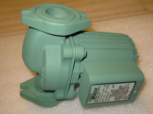New taco 0010-f3 cast iron cartridge circulator pump, 1/8 hp for sale