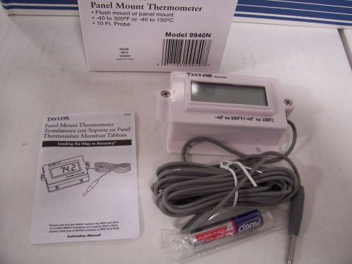 Taylor Digital Thermometer 9940N -40/500F