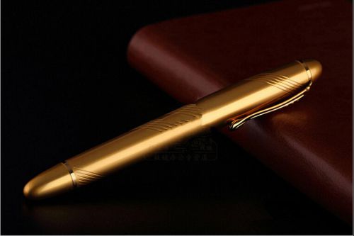 X450 Medium Fountain JinHao Gold Golden Gift Nib Pen Business