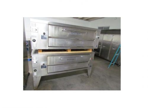 Bakers Pride | Y600 | Double Deck Pizza Oven Natural Gas