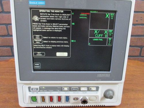 Marquette Eagle 4000N Neonatal Patient Monitor 4000 - 30 Day Warranty