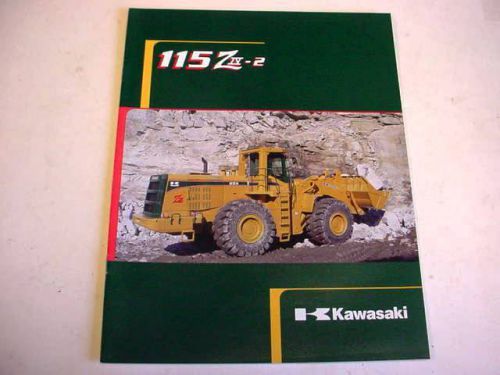 Kawasaki 115 Ziv-2 Wheel Loader Literature