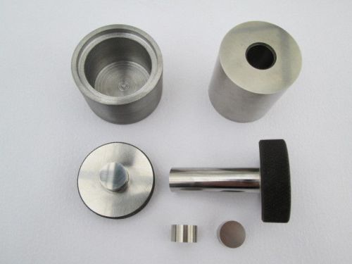 13mm Diameter ID Pellet Press Dry Steel Pressing Die Set Mold