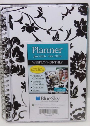 Blue Sky 16491 Create Your Own Barcelona 5x8 Jan-Dec 2016 Weekly Monthly Planner