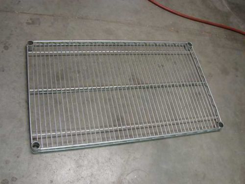 Metro 21&#034; x 36&#034; zinc plated wire shelf 2136br for sale