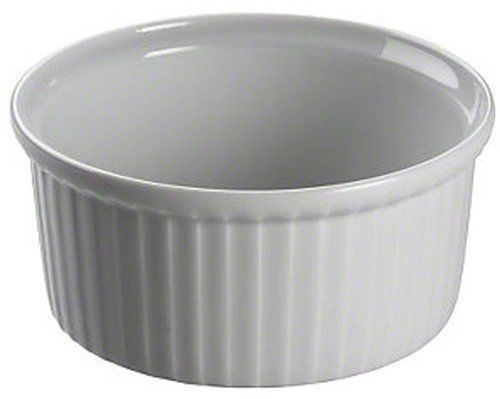 American Metalcraft  (CRMK6)  6 oz Ceramekin w/ Ribbed Sides