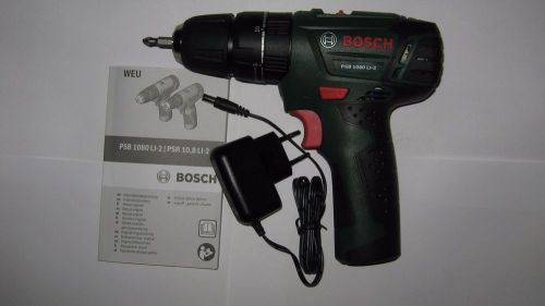 Bosch 10.8 Volt . Lithium Ion Cordless Electric Hammer Drill Driver Tool NEW