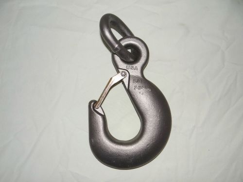 Campbell Sling Hook With Latch, G100, 5/8&#034;, New