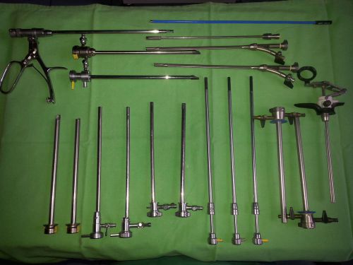 Olympus and Wolf cystoscope, resectoscope items