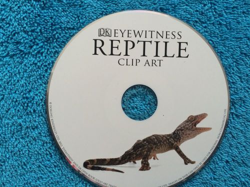 CD of Reptile Clip Art (Dorling Kindersley)
