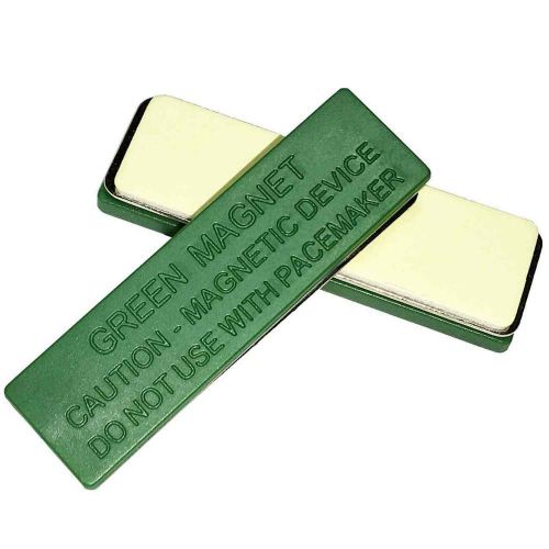 Name Tag / Badge Magnets - Adhesive Backed  (10 Lot)