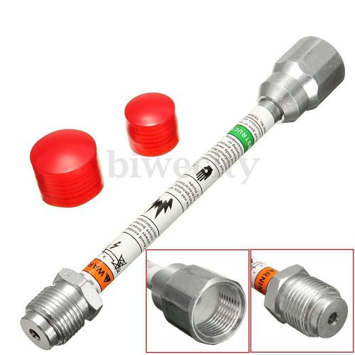 Airless paint spray gun tip extension pole 8&#034; inch w/ 2pcs red protective sleeve for sale